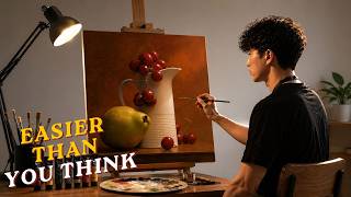 🎨 Can You Paint This Hyper Realistic Still Life? | Step-by-Step Acrylic Tutorial | #238