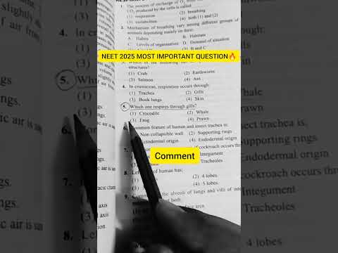 neet 2025 most important question #biology #neetmcq #2025neet @NEET-Knowledge06