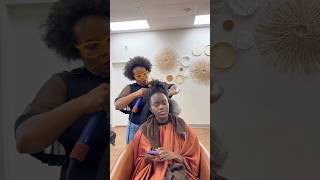 “She gave me ONE HOUR… watch this!” ⏰ #protectivestyles #naturalhair #fypシ #naturalhair #educator
