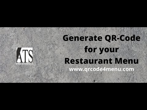 Digital QR-Code Menu for Restaurant and Hotels | www.atsonline.in