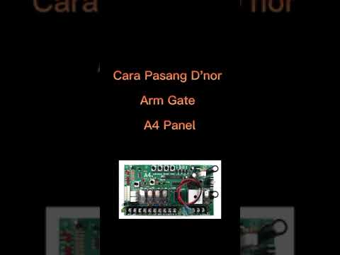 Cara Pasang D'nor Arm Gate A4 Panel