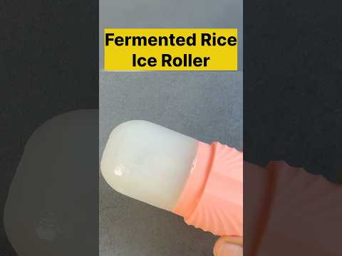DIY Rice Water Ice Roller for Glowing, Youthful Skin | Easy Anti-Aging Remedy!