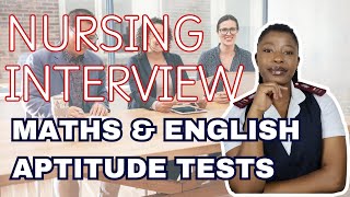Nursing Interview Exams | How they are structured and marked | Psychometric/Aptitude Tests