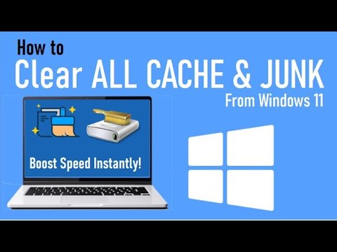 🚀 Clear ALL Cache & Junk from Windows 11 – Boost Speed Instantly! (2025)