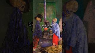 "A Chilling Glimpse of Humanity ☠️🔥" #shorts #art #painting #history