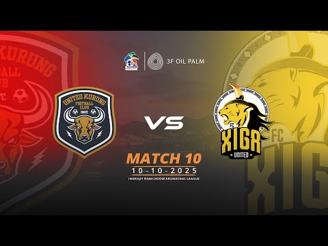 UNITED KURUNG FC vs FC XIGA UNITED - Live  #INAL2025 - Match 10