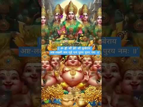 (ashta Lakshmi Kuber mantra ) अष्ट लक्ष्मी कुबेर मंत्र #chanchal_m #diwali