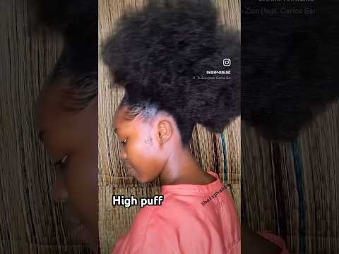 High puff #afrohair #youtubeshorts #bighairdontcare #beautiful #viral #fyp #hair #shortvideo