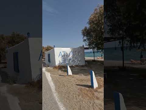 Atlantis Beach in Kardamena on the island of Kos in Greece