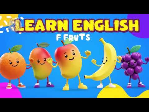 FRUIT SONG FOR KID, LEARN FRUIT NAME, NURSERY RHYME, CARTOON FOR KIDS #kidsongs #nurseryrhyme #short
