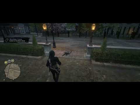 Man was stuck in the blood money cutscene