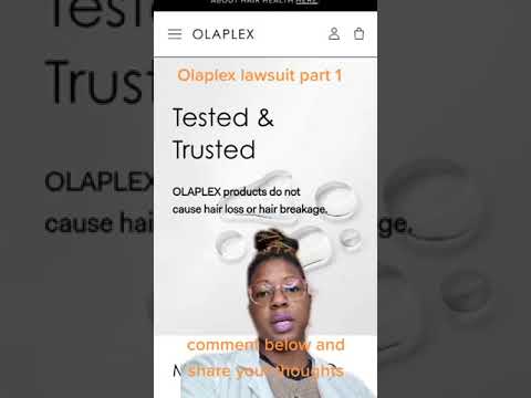 Olaplex lawsuit from a #trichologist point of view part 1