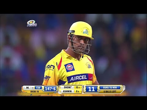 Ice Cool MS Dhoni Breaches Mumbai's Fortress | MI vs CSK | IPL 2014 Match 33