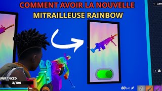 SECRET SUPER PIT UNC MAP FORTNITE TUTORIAL Comment avoir la nouvelle arme mitrailleuse rainbow TUTO