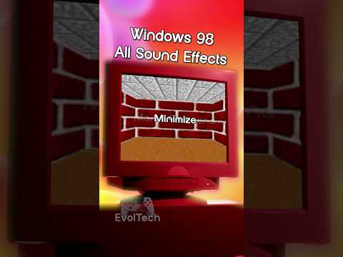 Windows 98 All Sound Effects