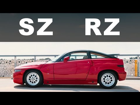 Alfa Romeo SZ and RZ – Remarkable monsters
