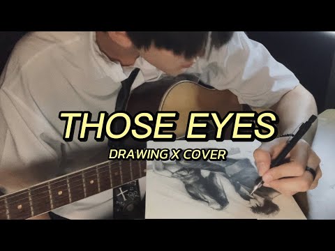 When You Love Both: Drawing & Singing // THOSE EYES - New West (Drawing x Cover)