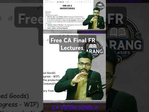 Free CA Final FR Lectures #cafinalfr #cafinalfrfree #cafinal #financialreporting