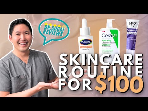 The Best Anti-Aging Skincare Routine for $100! | Dermatologist Reviews