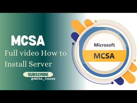 How to Install Microsoft Server 2022 in Laptop.|Class2|MCSA Course in Telugu for Freshers Experience