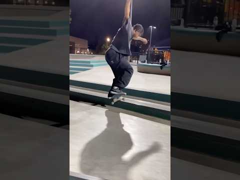Professional Black Skater Tre Williams destroys skatepark #skateboarding #skate #shorts