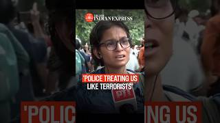 'Police treating us like terrorists' CJP protestors as they try to reach Parliament