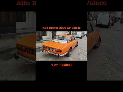 Alfa Romeo 2000 GT Veloce
