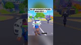 Bro got CARJACKED in Fortnite 💀😭 #fortnite #fortniteclips #fortniteshorts #gaming