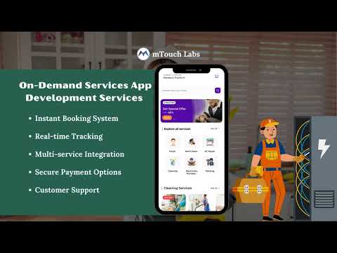 On-Demand Services App Development | IOS APP Development| mTouch Labs | Android APP Development