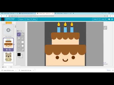 Learn to code - Greeting Card -sprite lab - in code.org - in tamil - coding for 9 to 12 yrs old kids
