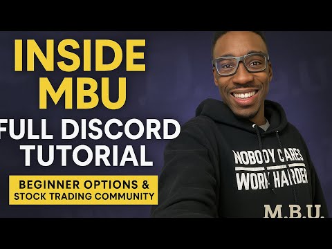 Inside MBU: Full Discord Tutorial (Beginner Options & Stock Trading Community) 