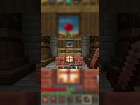 NEW Update Copper Golem and Shelf! #minecraft  #update  #minecraftupdate  #coppergolem  #newupdate