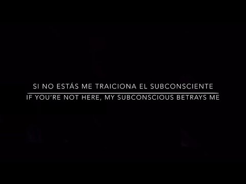 Si No Estás (If You’re Not Here) - El Sueño de Morfeo (letra/lyrics)