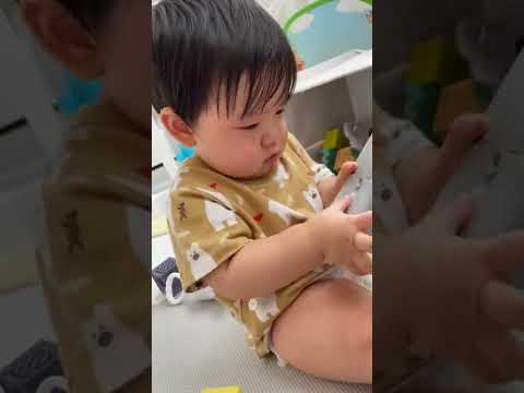 興味の移り変わりが早い赤ちゃん👶🏻