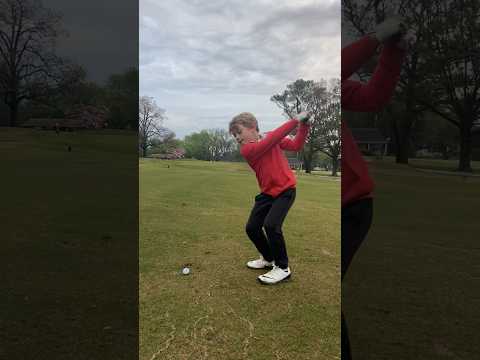 #mylittlelefty #golf #jrgolf