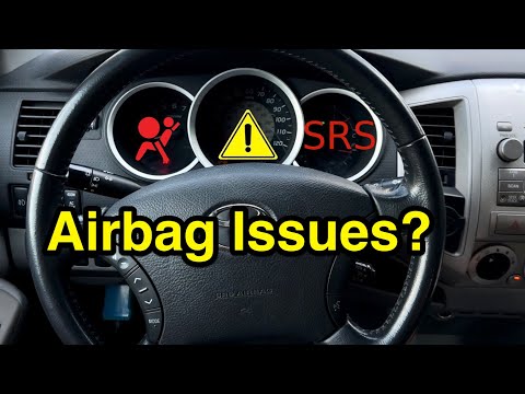 How to troubleshoot airbag issues on Toyota & Lexus cars.