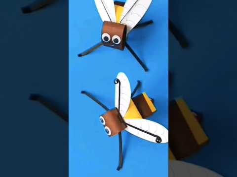 Paper Craft For Kids| Housefly | #diy #crafts #ideas #shortsvideo