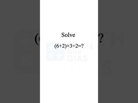 Solve it #basicmath #maths #mathchallenge #viral #foryou