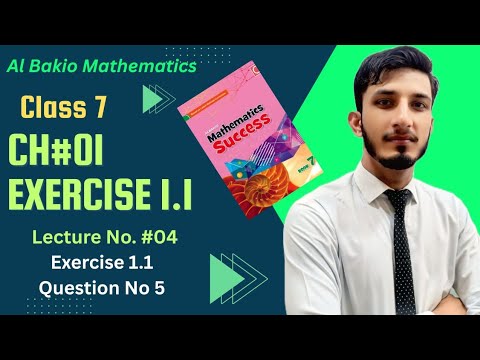 Albakio class 7th  Exercise 1.1 Question 5 chapter 1