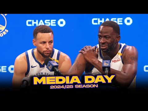 Steph Curry x Draymond Green On Missing Klay, Warriors Expectations | 2024 Media Day