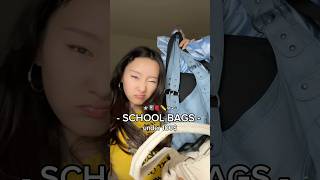 AFFORDABLE & CUTE BAGS for school or work 📓✏️!! backpack recs next! #school #schoolbags #backpacks