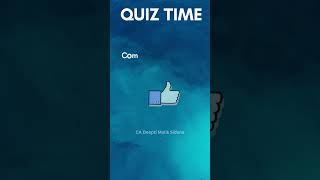 Important MCQ series I Economics I CA Foundation I Sep 2024 #caclasses #cafoundationeconomics