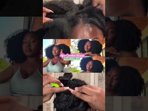 FLAWLESS CROCHET BRAID INSTALL PROMO, FULL VIDEO IS LIVE💕 #crochetbraids #TanelleIrene