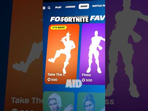 Fortnite Put A Battle Pass Emote, In The Shop.