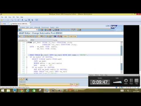 SAP Script - Part 5 - Day 28