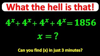 Hard Math Olympiad Question 🧠🤯 Can YOU Find x?🤔