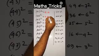 maths tricks...square root