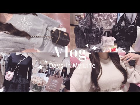 [vlog] 4 Days of Shopping as a Mass-Produced Style Professional | After Work | Hair Salon 🎀🫧