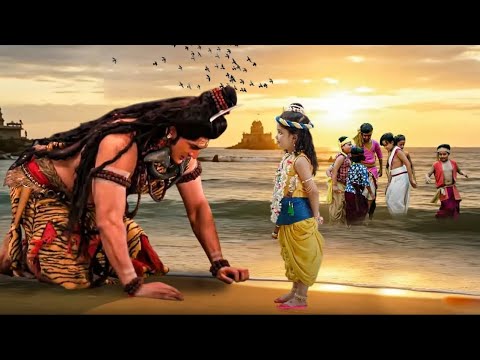 बाल कान्ह ने ऐसा क्या कर दिया भगवान शिव को झुकना पड़ा कान्हा के आगे | Yashomati Maiyaa Ke Nandlala |