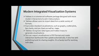 Text analysis and visualization. Modern integrated visualization systems. User task